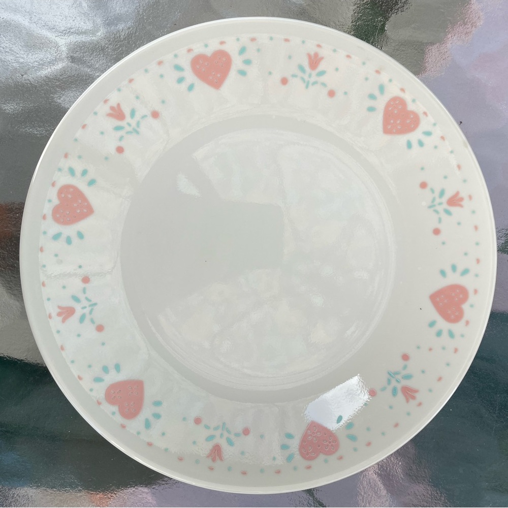 Vintage Corelle “Forever Yours” Appetizer/Bread plate set